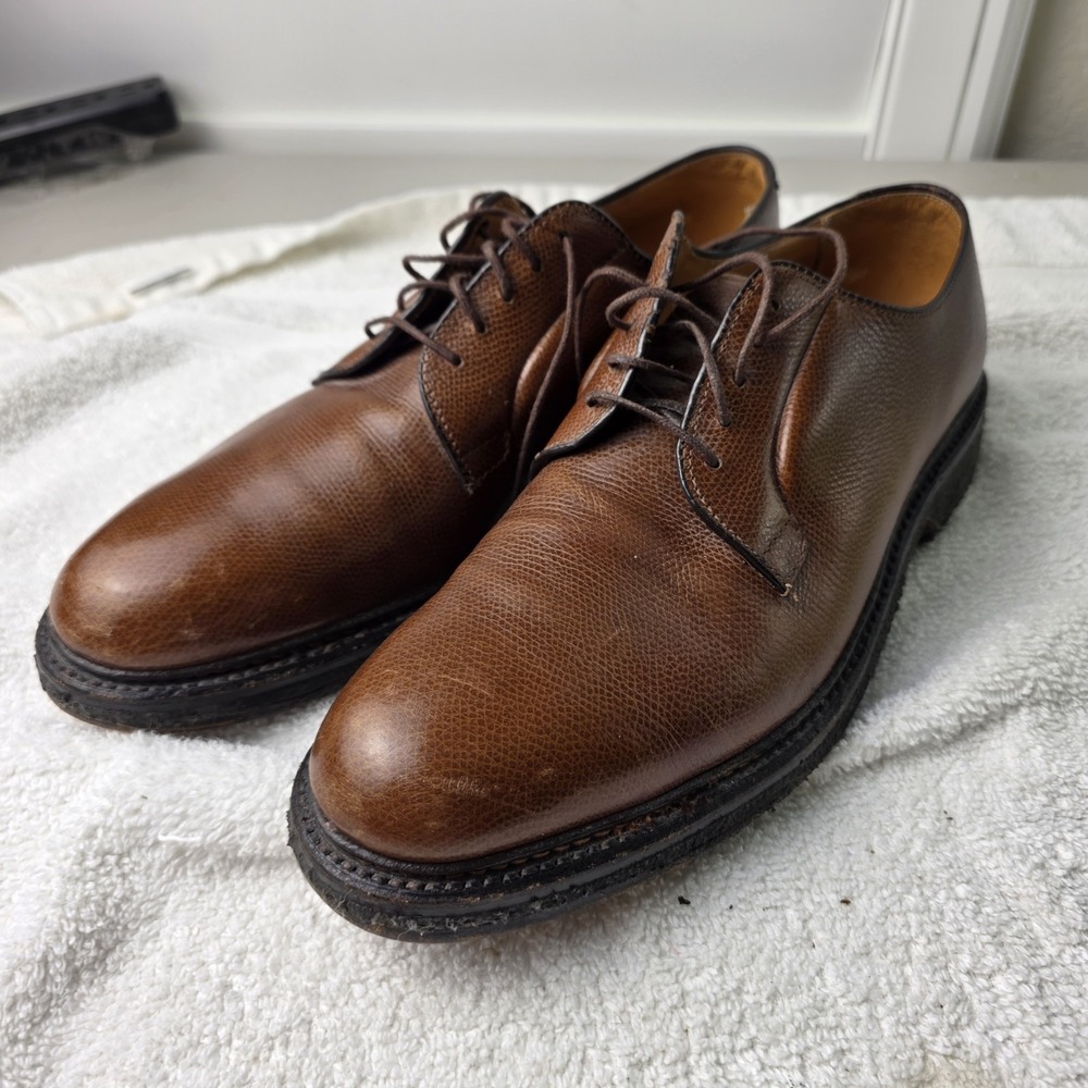 Alden 947 All Weather Walker Brown Alpine Grain Calfskin Crepe Sole Size. 9.5A